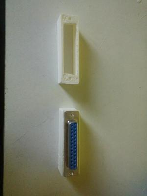 Case for DB25 connectors