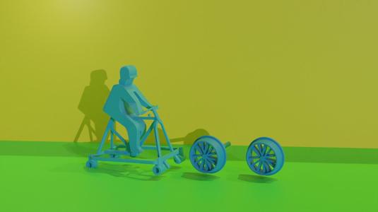 Bicycle Draisine Gauge 0 Gauge 0