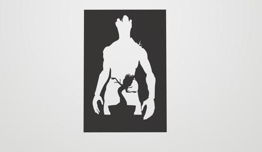 Stencil Groot