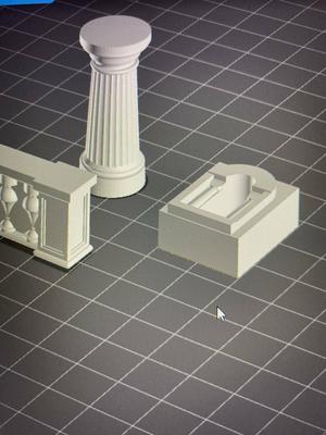 Constructors from bricks ( models for molding )