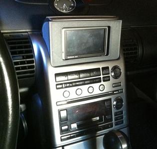 2003 2004 2005 2006 Infiniti Nissan G35 Center Console LCD Bezel for Garmin Nuvi