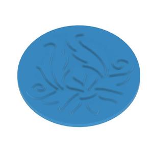 cutter for polymer clay decorative stencil baroque #5 positive