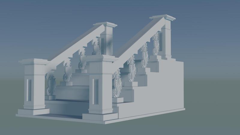 3D Staircase