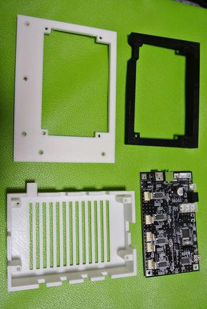 PCB-BaseFrame high rigidity type parts for PRN3D