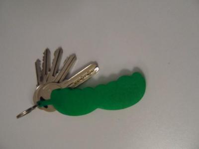Borat Mustache Keychain