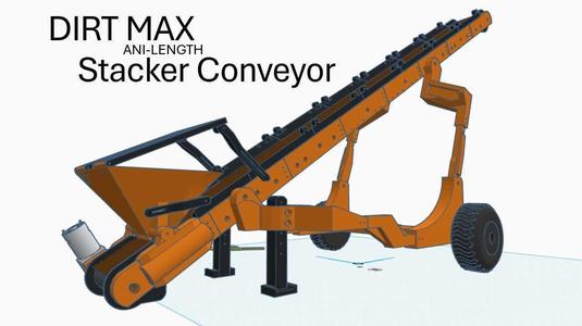 Dirt Max Ani-Length Stacker Conveyor