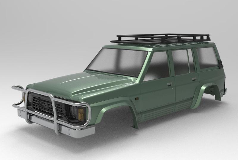 RC body Patrol Y60 313mm Axial, RC4WD