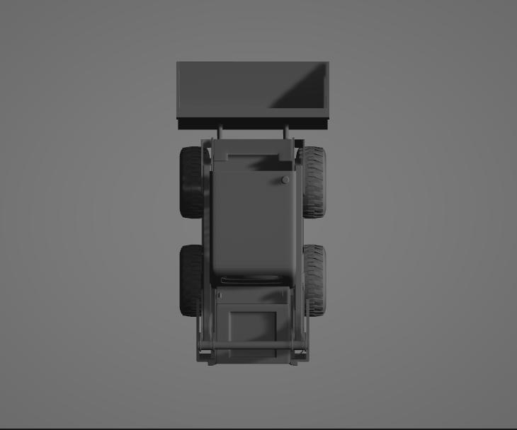 Bobcat Machine – 3D Printable Compact Excavator Model