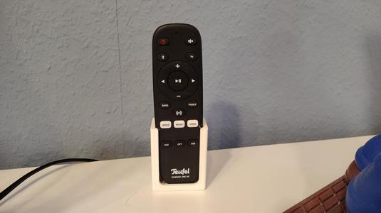 Holder for Teufel Cinebar One remote control