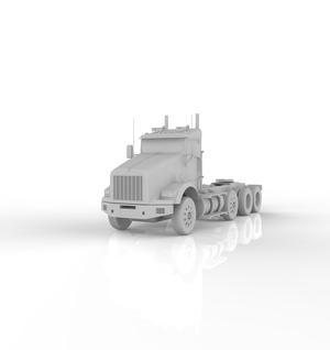 Kenworth T800 Chassis Truck 4axle 2005