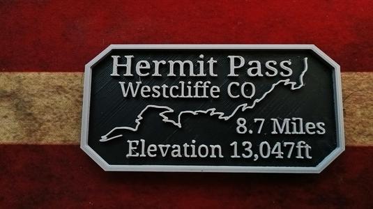 Maverick's Trail badge Hermit Pass Westcliffe Colorado