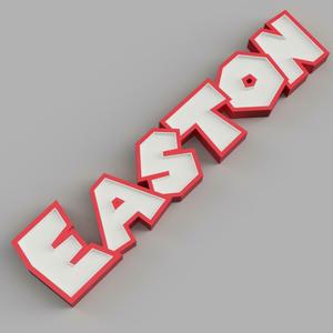 NAMELED EASTON (FONT SUPER MARIO) - LED LAMP WITH NAME
