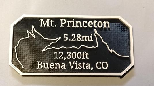 Maverick's Trail Badge Mt. Princeton Buena Vista Colorado