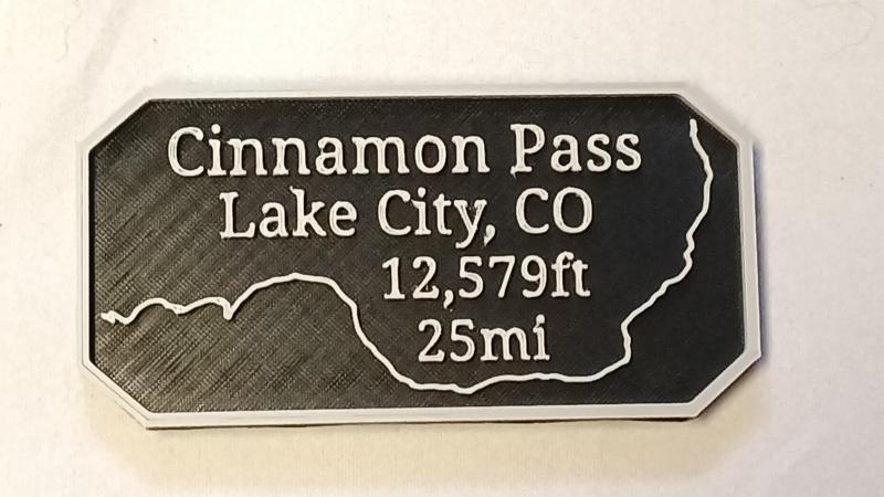 Maverick's Trail Badge Cinnamon Pass Lake City Colorado