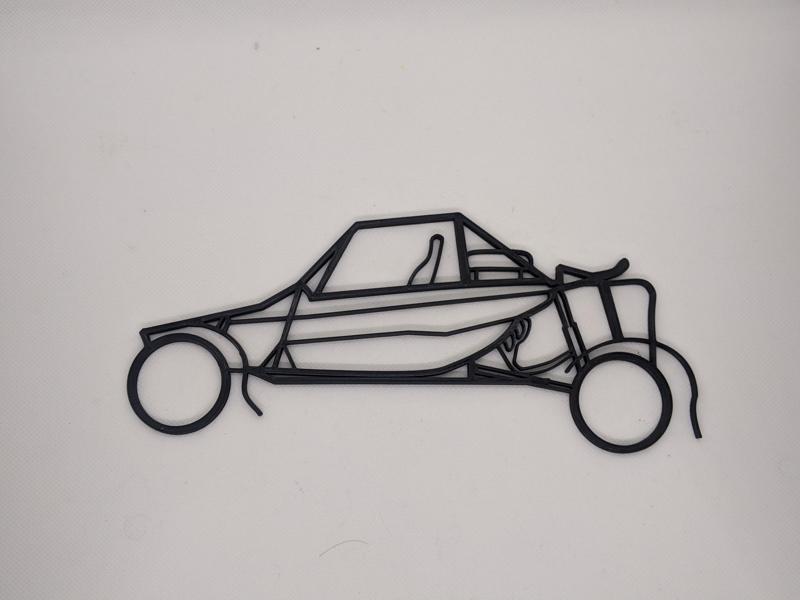 Buggy 1600 Peters autocross wall decoration