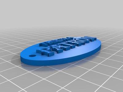 Tequila Patron Keychain