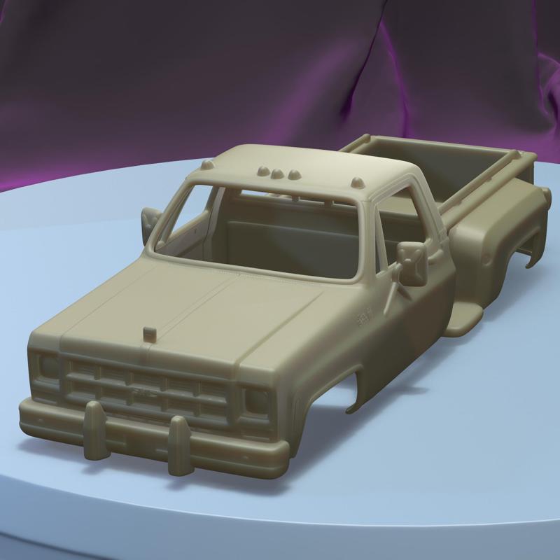 SIERRA GRANDE 454 PICKUP 1979 (1/24) printable car body