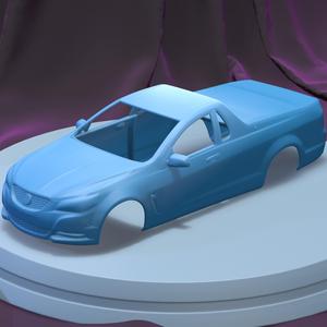 HOLDEN COMMODORE EVOKE UTE 2013  (1/24) printable car body