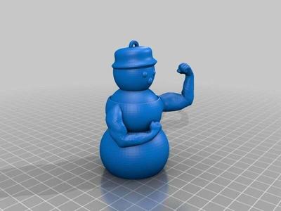 Hercules the Beefy Dancing Snowman