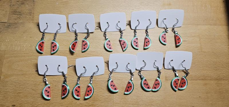 Palestine resistance symbol earrings