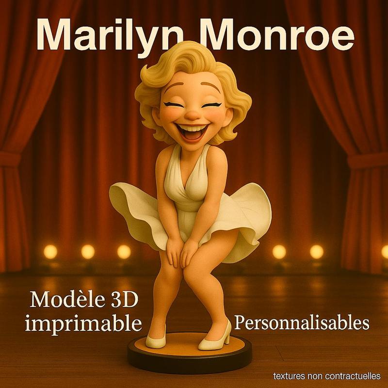 Marilyn Monroe -Figurine (Toon)