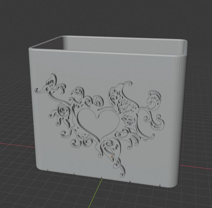 Becher mit Motiv Birds in Love