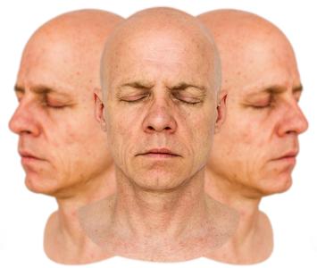 Mark Hamill likeness sculpt 3D model
