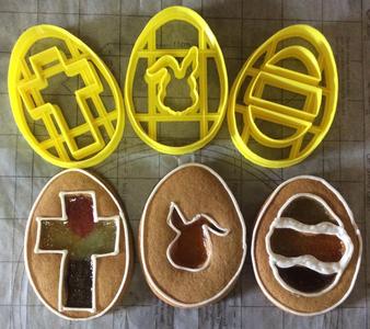 Easter Sparkle Window Cookie Cutters
