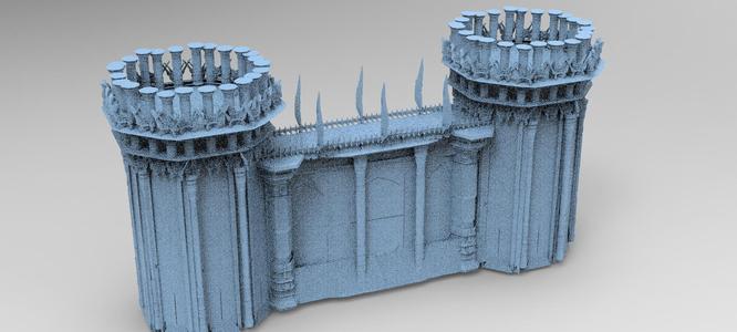 Ornate Elden Celtic Ring Bridge Towers Huge