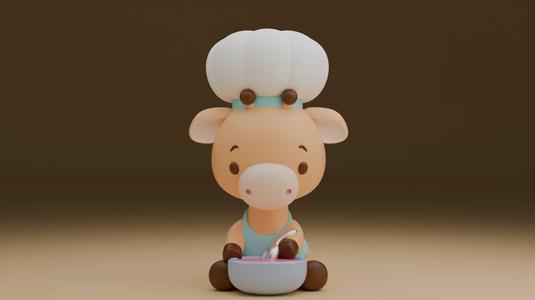 Chef giraffe