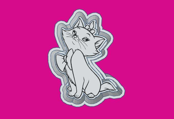 Marie from The Aristocats- Freshie Mold Housing