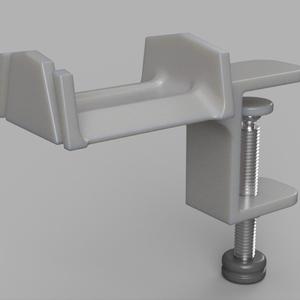 Headset Desk Holder (With cable Holders)