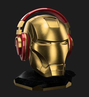 iron man headphone holder