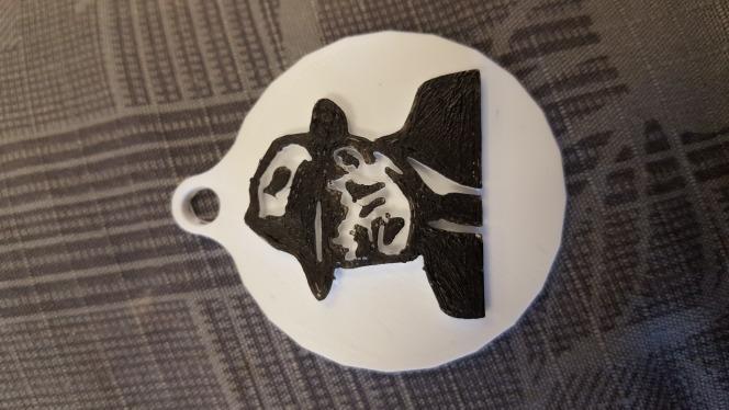 TCM Gangster Keychain