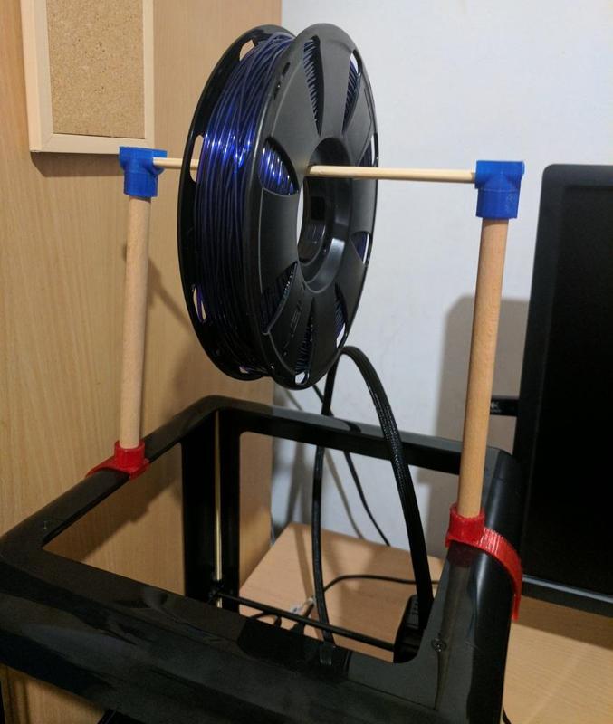 M3D Pro Spool Holder (Customizable)