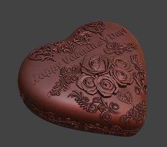 Heart Gift Box - Happy Valentine's Day