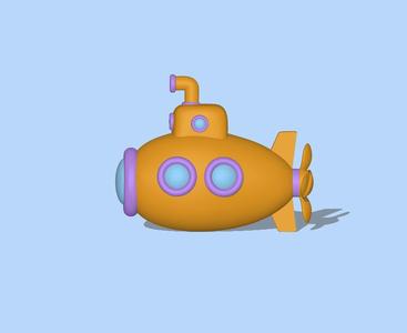 Cute Submarine