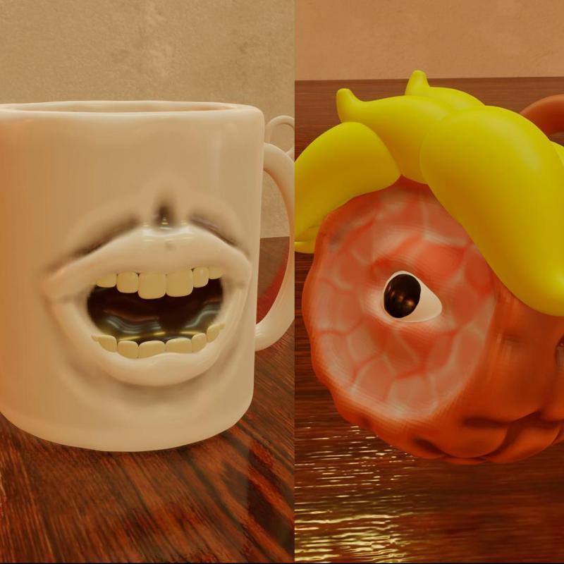 COFFE , HAMANTHA KEYCHAIN