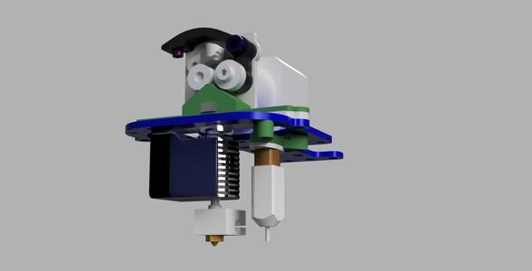 MendelMax 2.0 BLTouch Mount