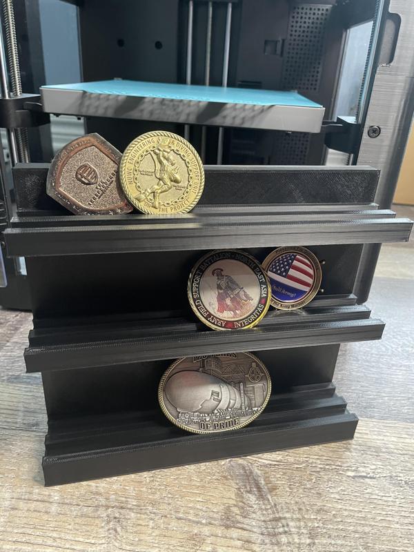 Military Coin Display Case