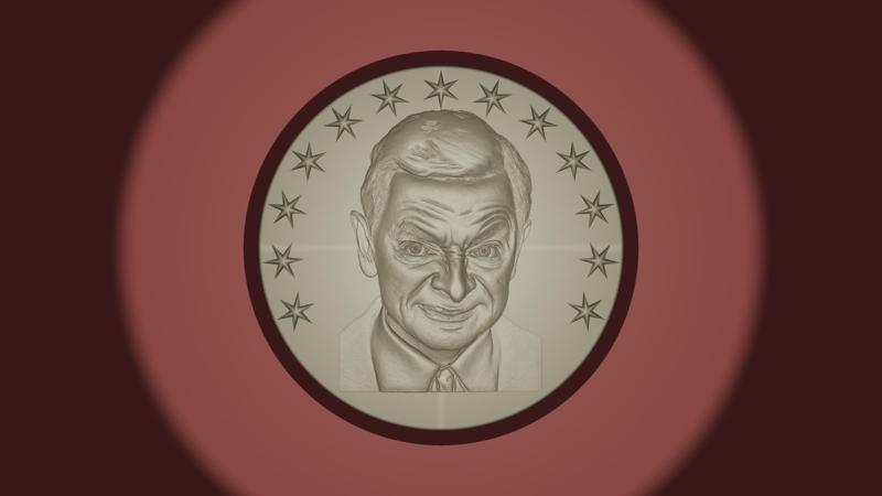 😂 Mr. Bean Face Coin 3D Model – High-Quality STL File for 3D Printing & CNC Engraving