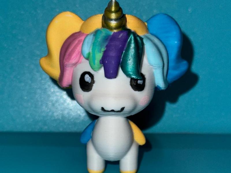 Cute Rainbow Unicorn 