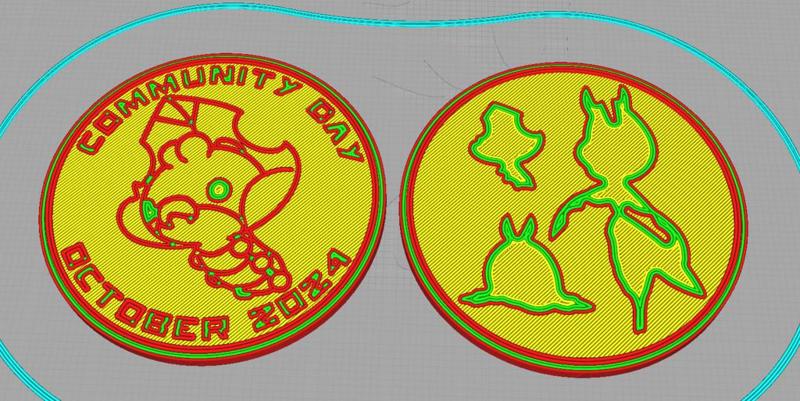 Pokemon Go Community Day #93 coin - Sewaddle