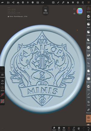 A tail of two minis 40mm