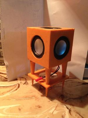 modern speaker box housing