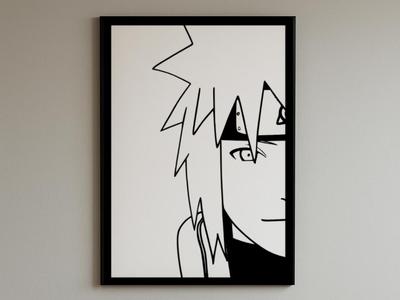 Minato Namikaze Wall Art