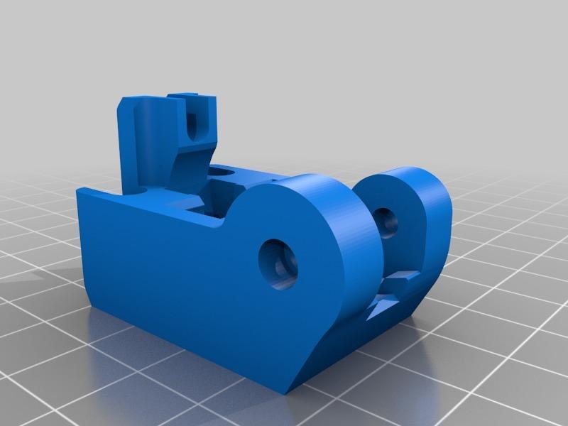 Lulzbot Extruder Beefy Idler Block for Greg/Wade style extruders - Heatset Insert Edition