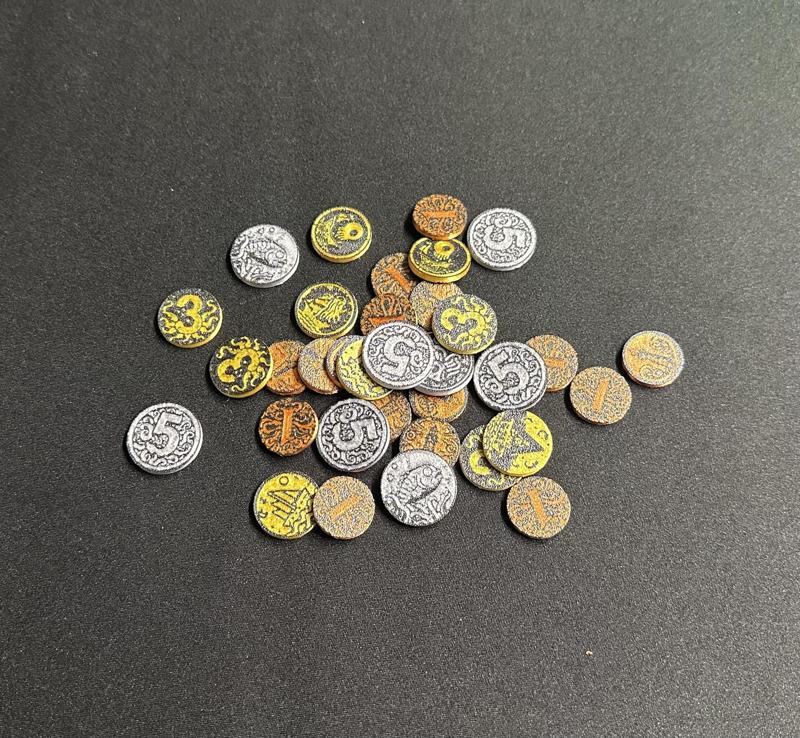 Lovecraftian Nautical Coins