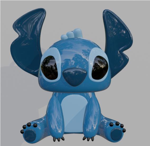 Adorable Llavero de Stitch
