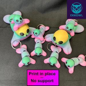 Cute Flexi Seal Keychain